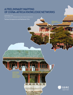 A Preliminary Mapping of China-Africa Knowledge Networks – Social ...